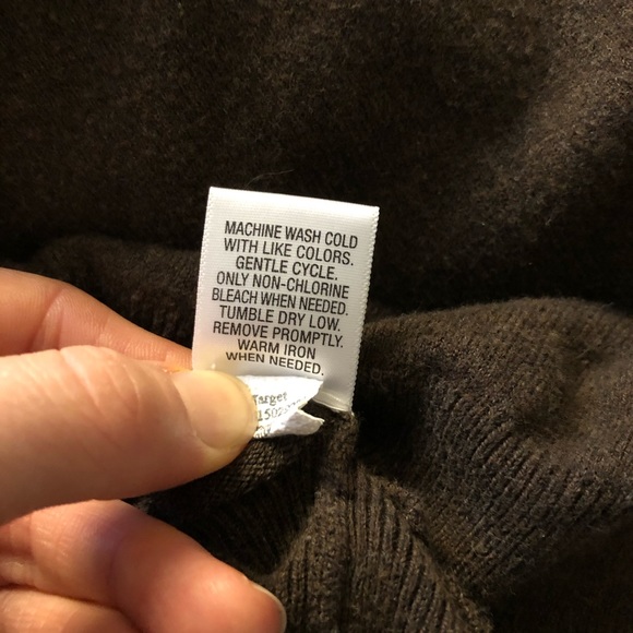 DONATED Soft comfy brown cardigan - Picture 12 of 13